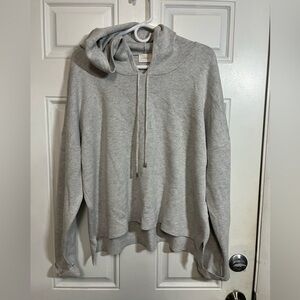 Cyrus Women’s Gray Lightweight Hoodie XL Soft Stretch